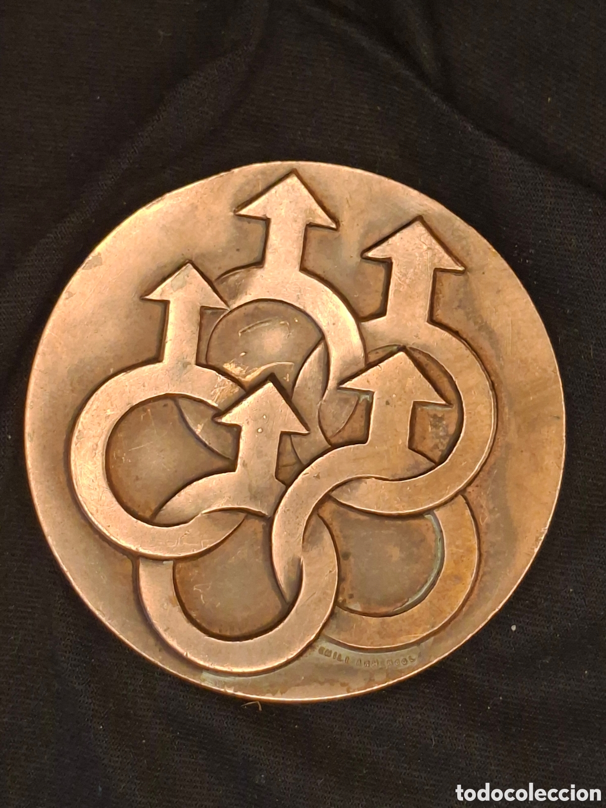 M&eacute;dailles th&eacute;matiques: Medallas del bronce del primer Congreso internacional de androlog&iacute;a 1978 . MTC5