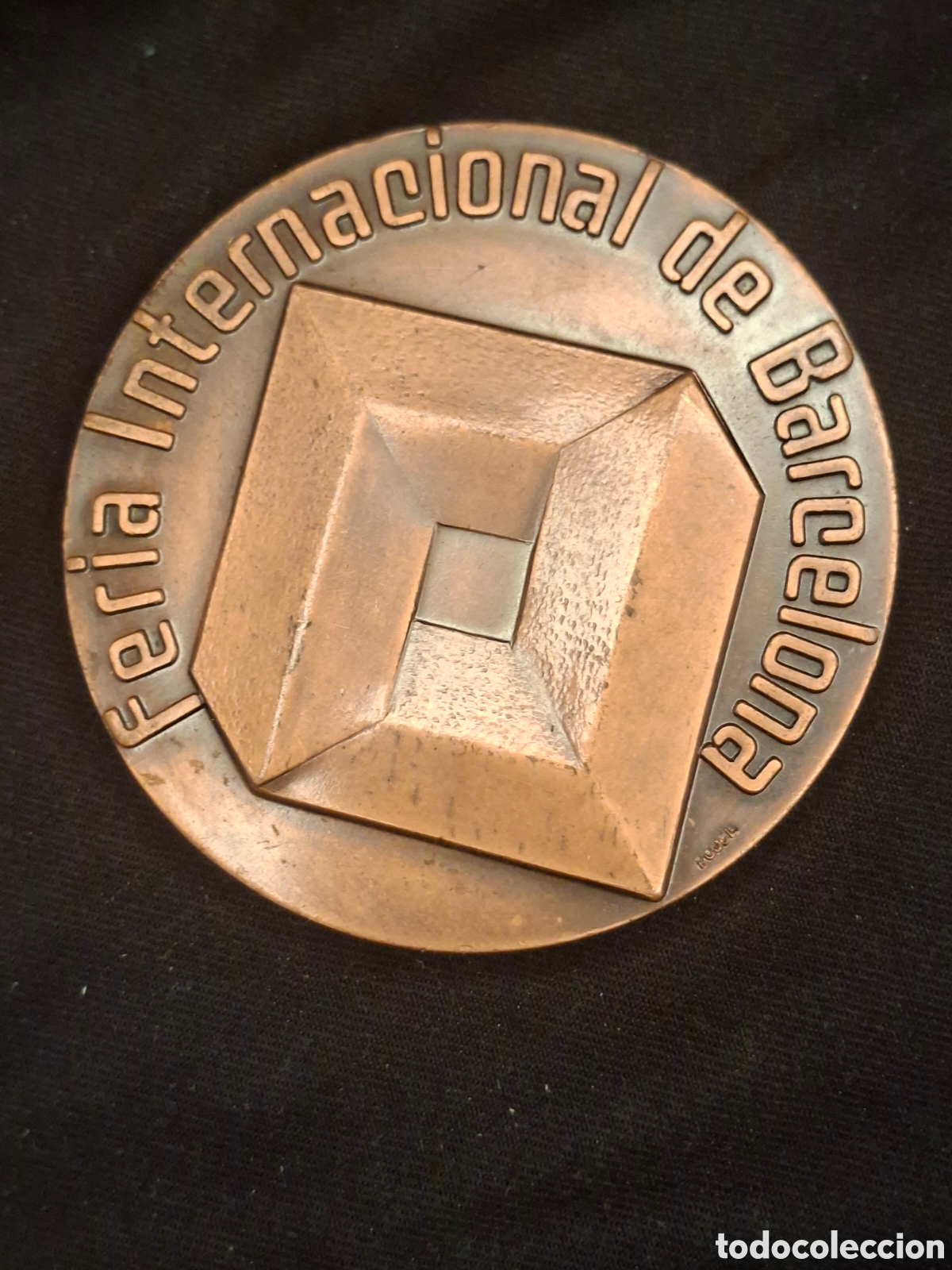 Medaglie tematiche: Medallas de bronce de la feria internacional de Barcelona 1980 . MTC5