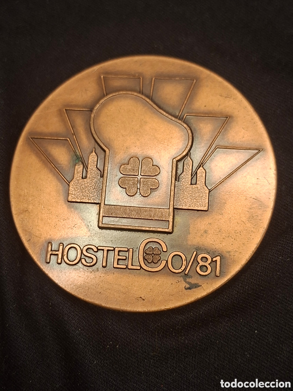 Medaglie tematiche: Medallas de bronce de la feria de Barcelona de hosteler&iacute;a 1981 . MTC5