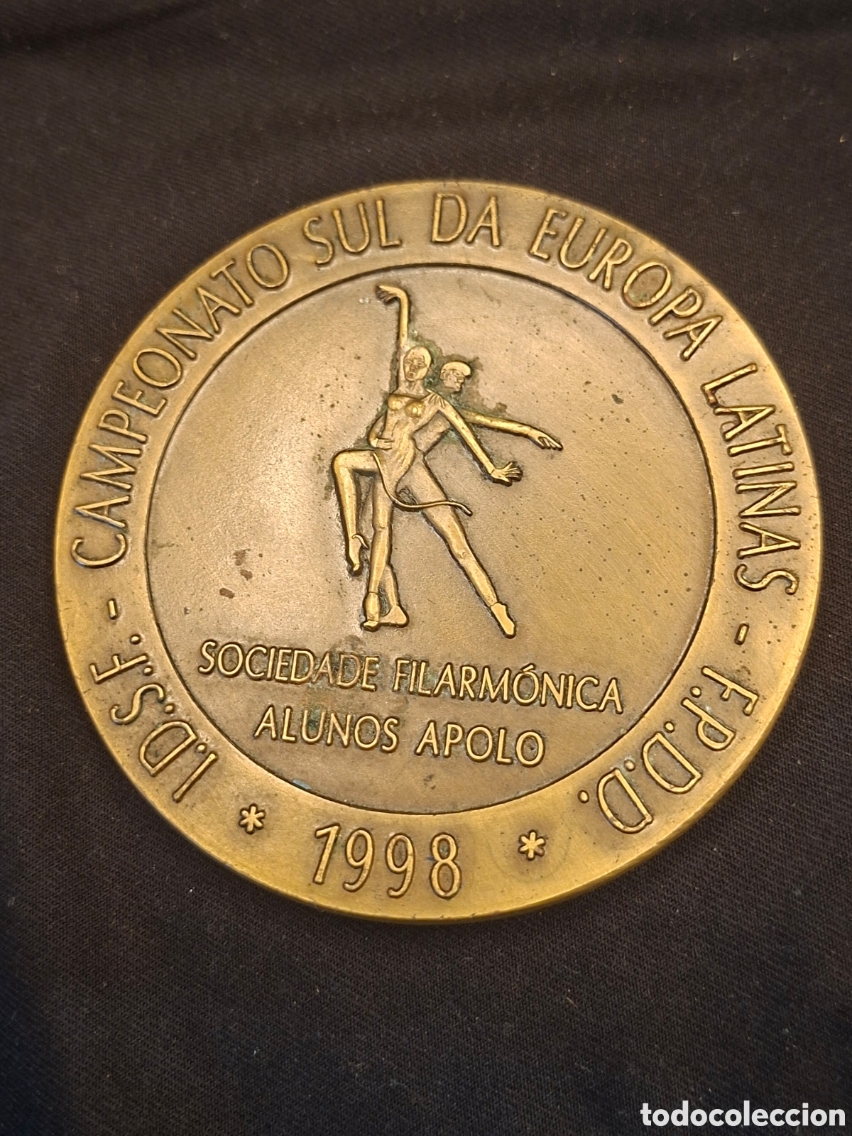 Medaglie tematiche: Medalla de once portuguesa. Campeonato sul da Europa, 1998. Sociedad filarmonica .MTC5