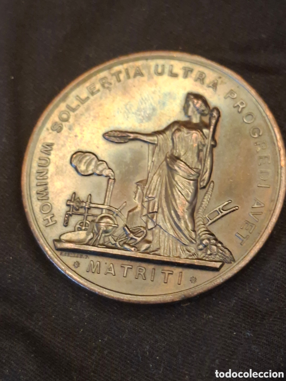 Medaglie tematiche: ESPA&Ntilde;A. PRIMERA REP&Uacute;BLICA. MEDALLA EXPOSICI&Oacute;N NACIONAL DE 1873. BRONCE. MTC5