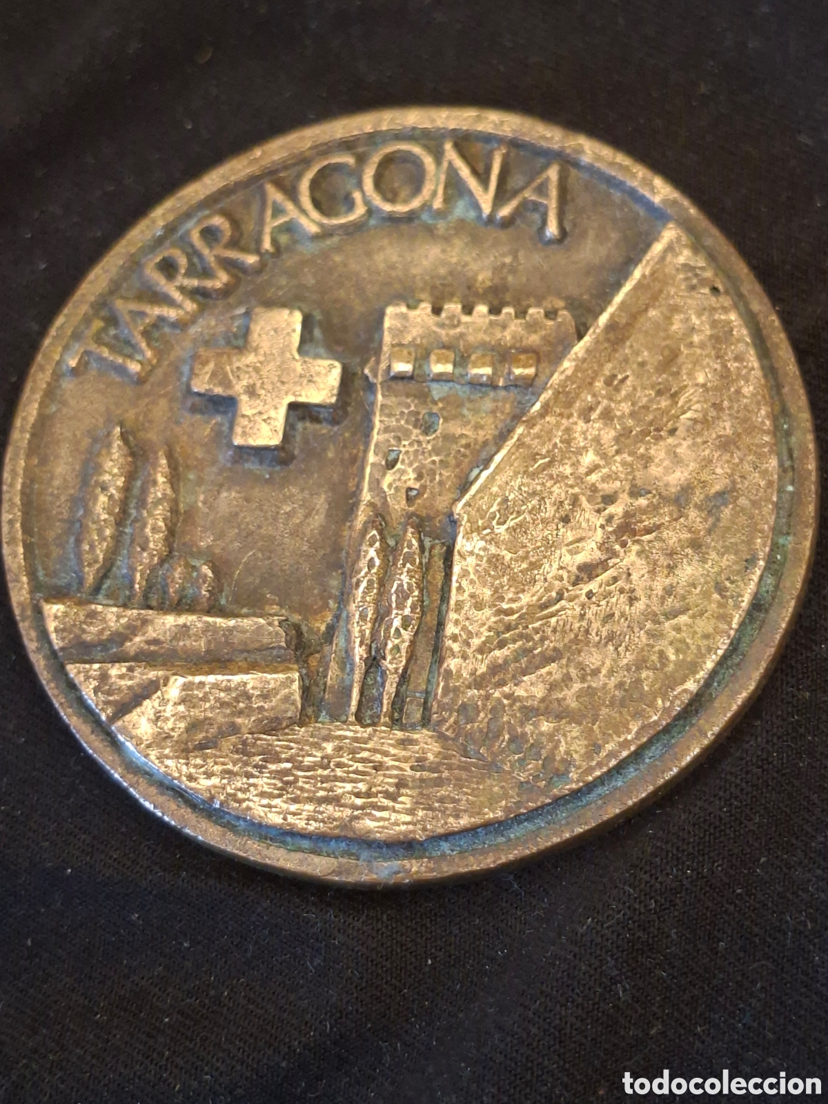 Medaglie tematiche: Medalla de bronce del s&eacute;ptimo Congreso nacional de m&eacute;dicos de cruz roja 1983. MTC5