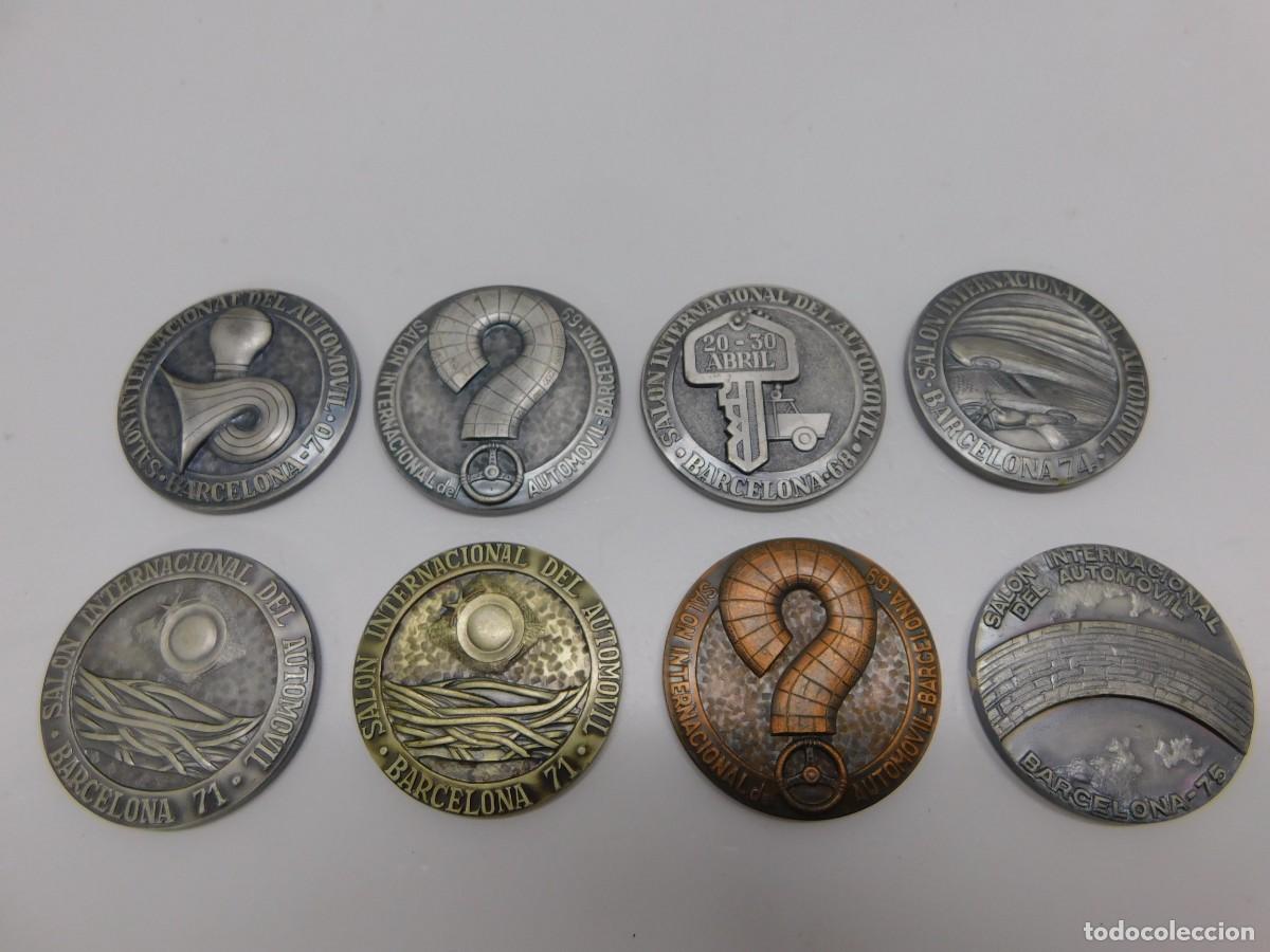 Medaglie tematiche: CONJUNTO DE MEDALLAS - SAL&Oacute;N DEL AUTOM&Oacute;VIL