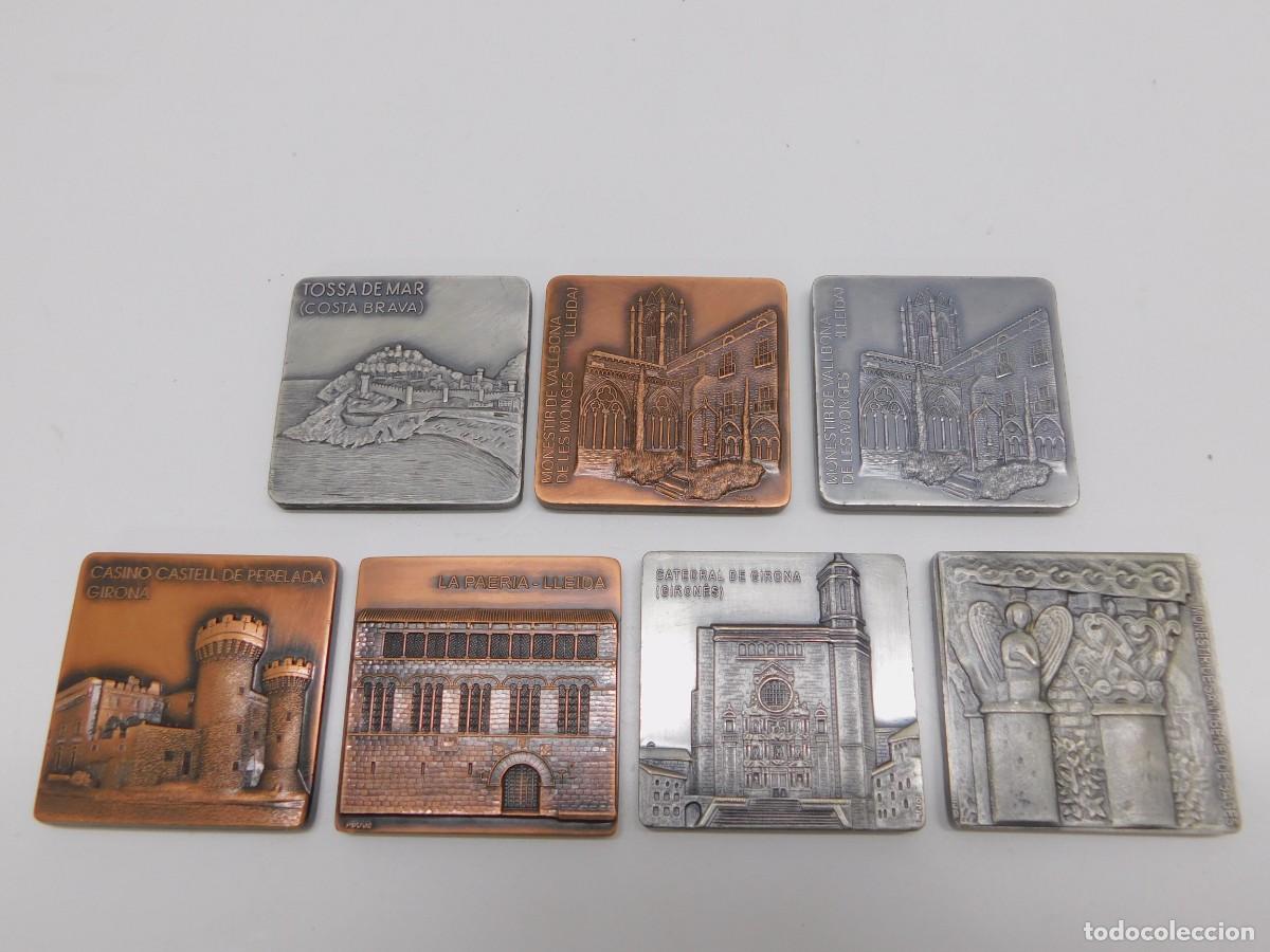 Medaglie tematiche: 7 MEDALLAS DE BRONCE - SAL&Oacute;N INTERNACIONAL DEL TURISMO DE CATALUNYA