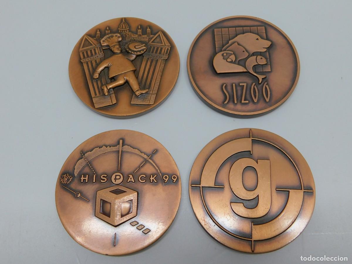 Medaglie tematiche: VARIAS MEDALLAS DE METAL - FIRA DE BARCELONA