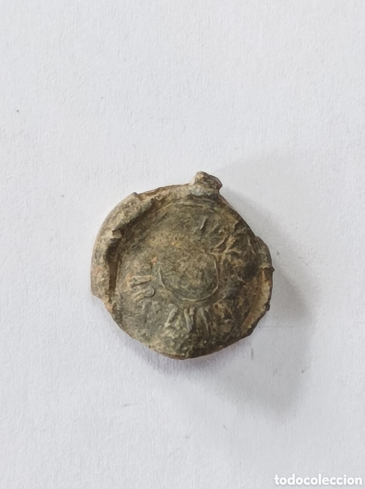 Medallas tem&aacute;ticas: BERNAL. ANTIGUO SELLO DE PLOMO O MARCHAMO. PRECINTO.