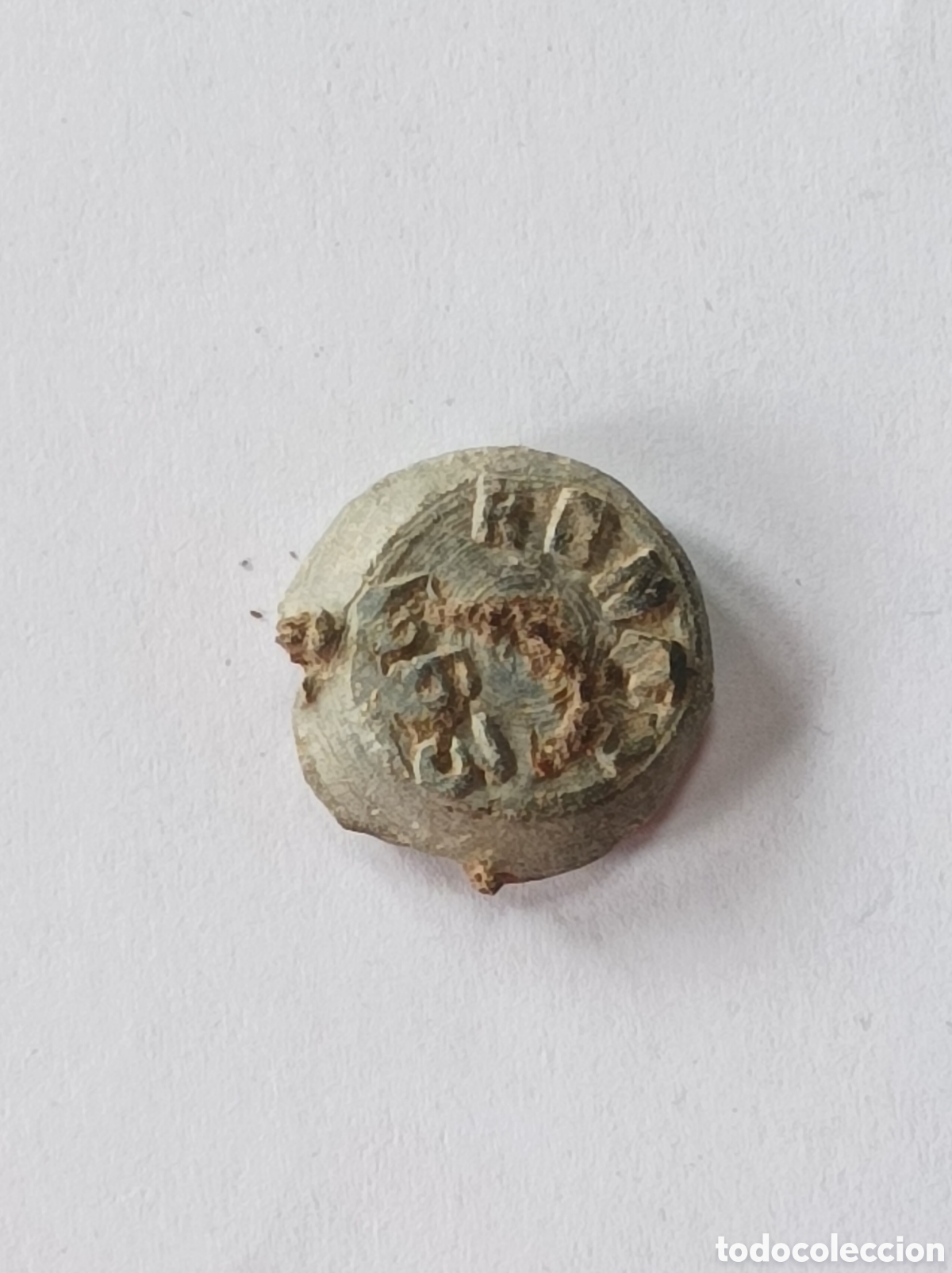 Medallas tem&aacute;ticas: ALORA. ANTIGUO SELLO DE PLOMO O MARCHAMO. PRECINTO.