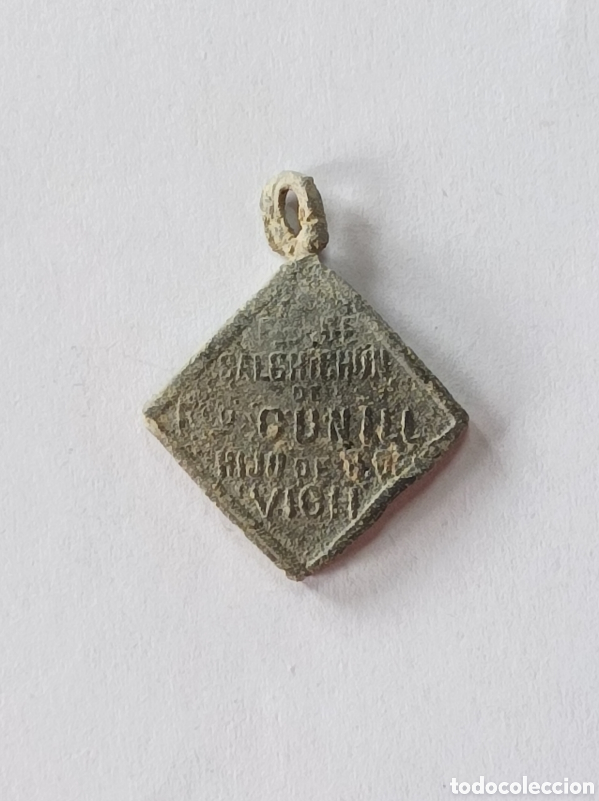 M&eacute;dailles th&eacute;matiques: SALCHICH&Oacute;N DE CUNILL. VICH. ANTIGUO SELLO DE PLOMO O MARCHAMO. PRECINTO.