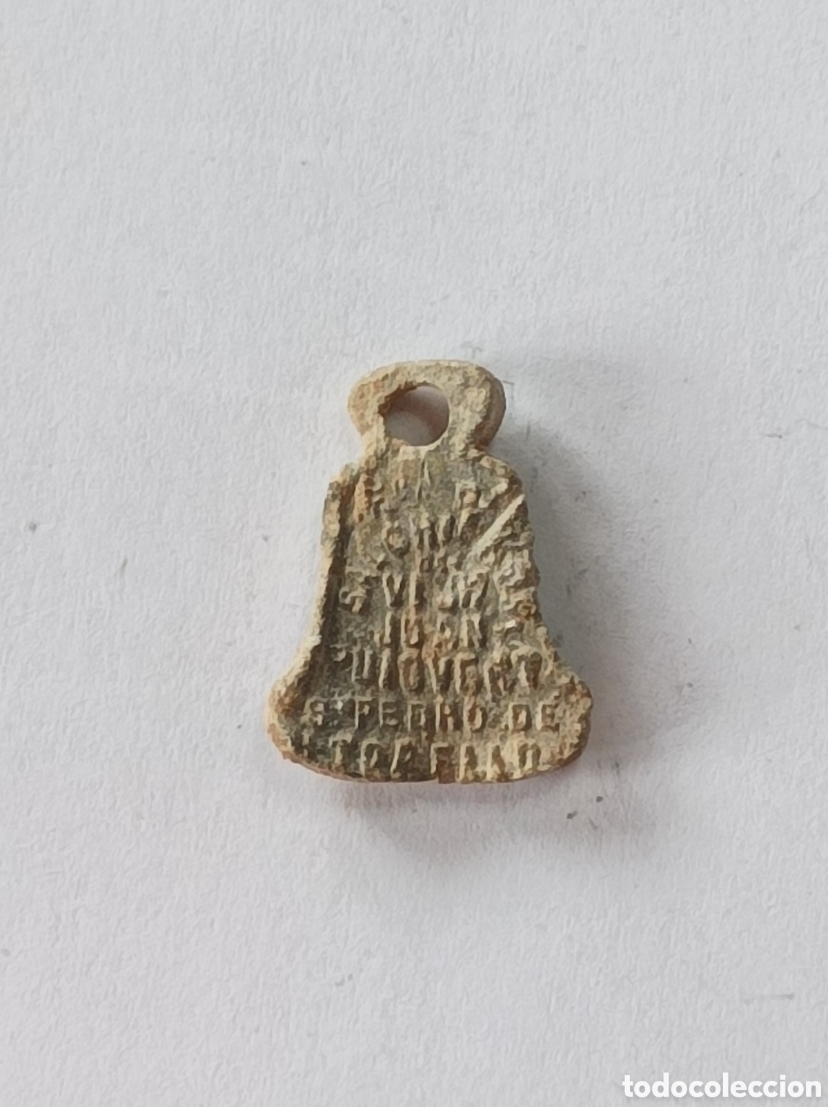 Medallas tem&aacute;ticas: EMBUTIDOS LA CAMPANA. VICH. ANTIGUO SELLO DE PLOMO O MARCHAMO. PRECINTO.