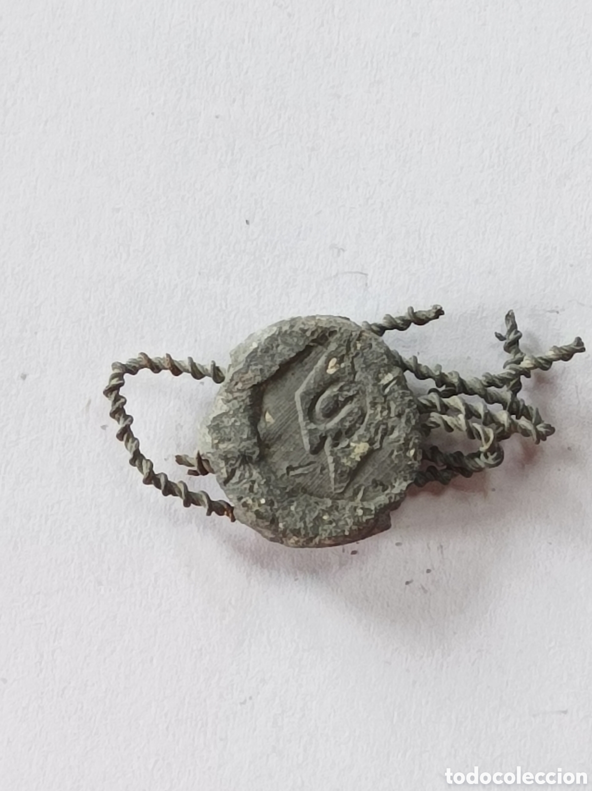 Medallas tem&aacute;ticas: SIN IDENTIFICAR. ANTIGUO SELLO DE PLOMO O MARCHAMO. PRECINTO.