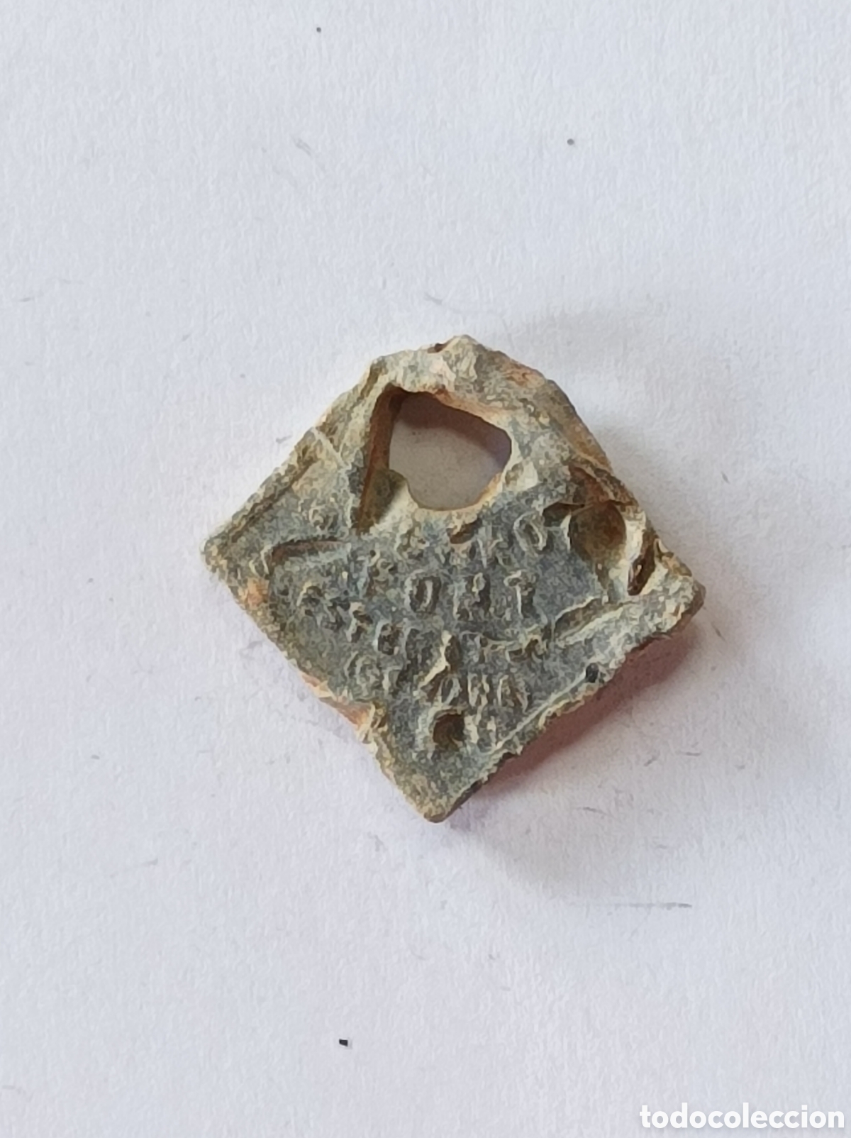 Medallas tem&aacute;ticas: SIN IDENTIFICAR. ANTIGUO SELLO DE PLOMO O MARCHAMO. PRECINTO.