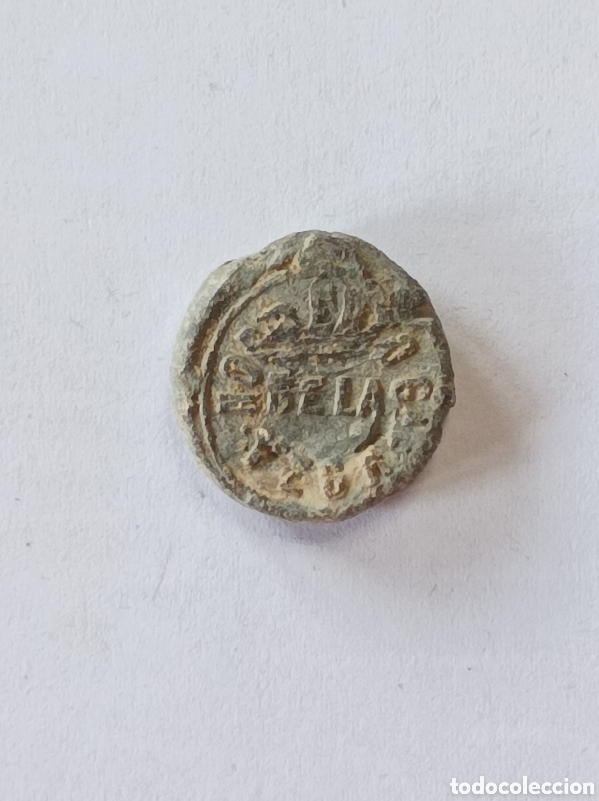 Medallas tem&aacute;ticas: NORBERTO GARC&Iacute;A DE LA VEGA. MADRID. ANTIGUO SELLO DE PLOMO O MARCHAMO. PRECINTO.