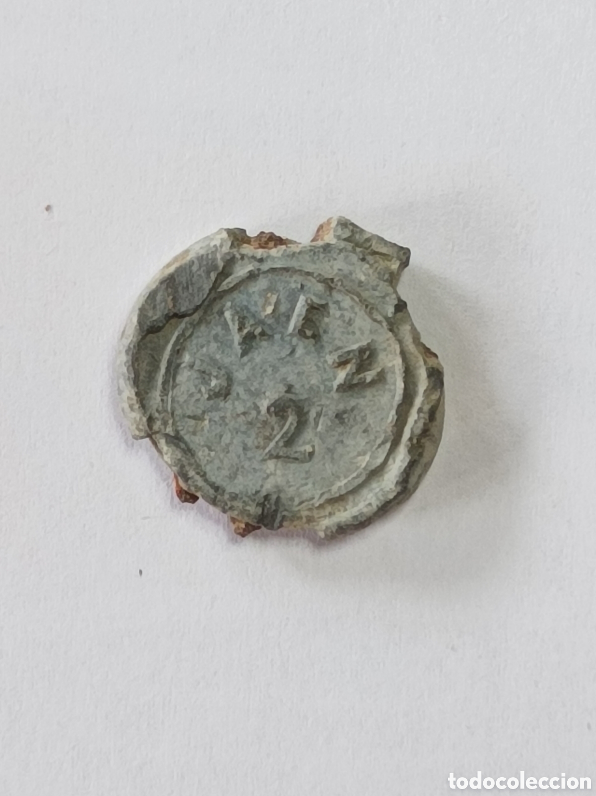 Medallas tem&aacute;ticas: ANDALUCES. JAEN. ANTIGUO SELLO DE PLOMO O MARCHAMO. PRECINTO.