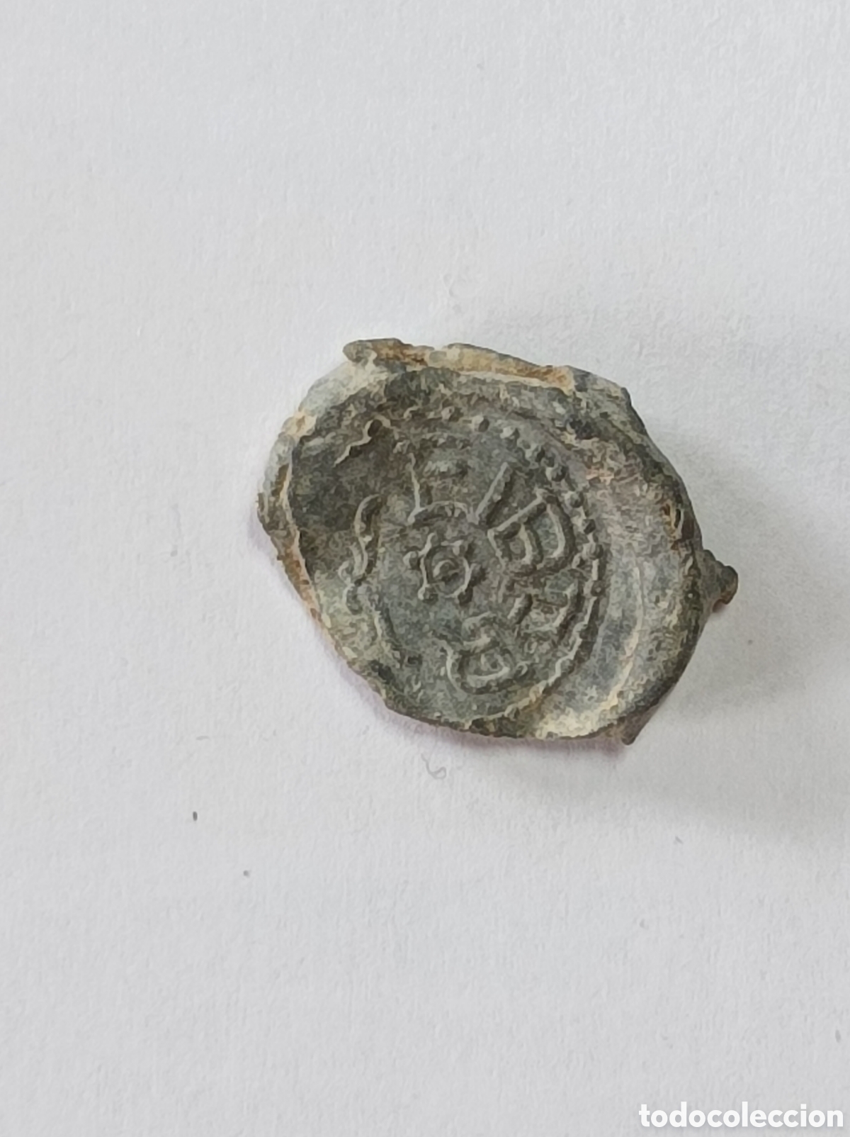 Medallas tem&aacute;ticas: EIBAR. ANTIGUO SELLO DE PLOMO O MARCHAMO. PRECINTO.