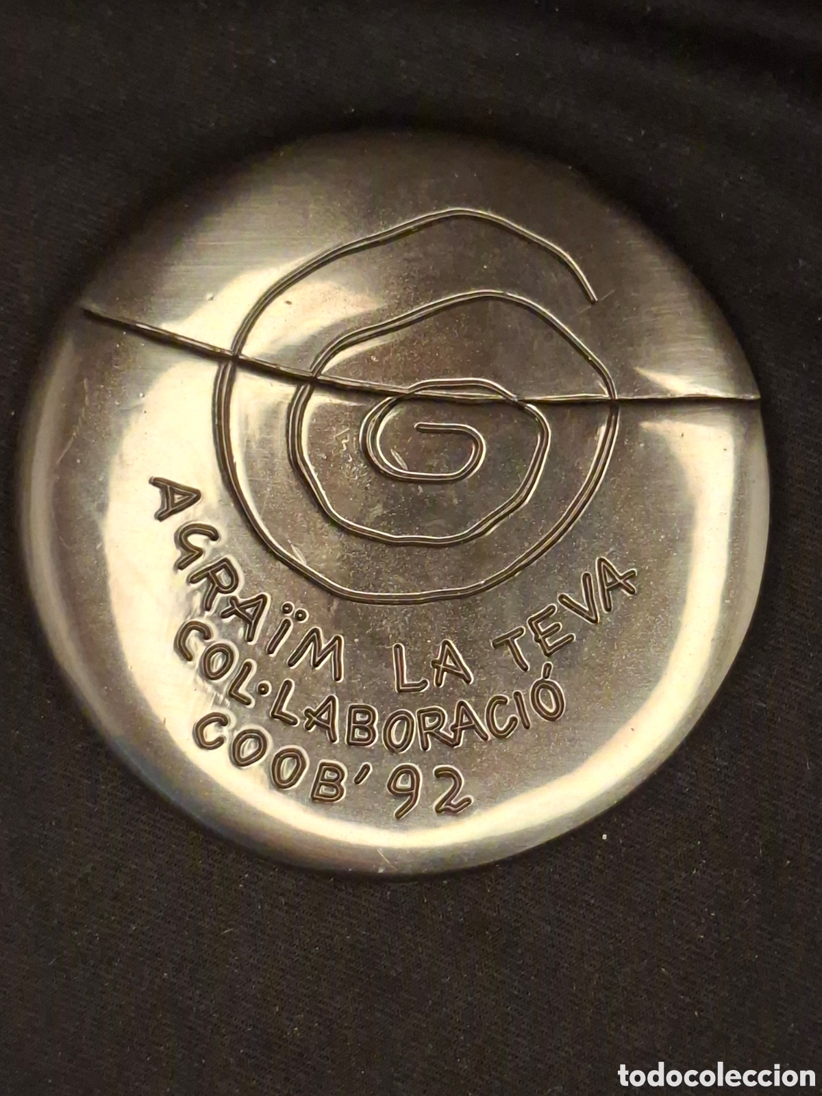 Medallas tem&aacute;ticas: Preciosa medalla de los Juegos Ol&iacute;mpicos agradit la teva col-laboraci&oacute;. Cob 92. MTC6