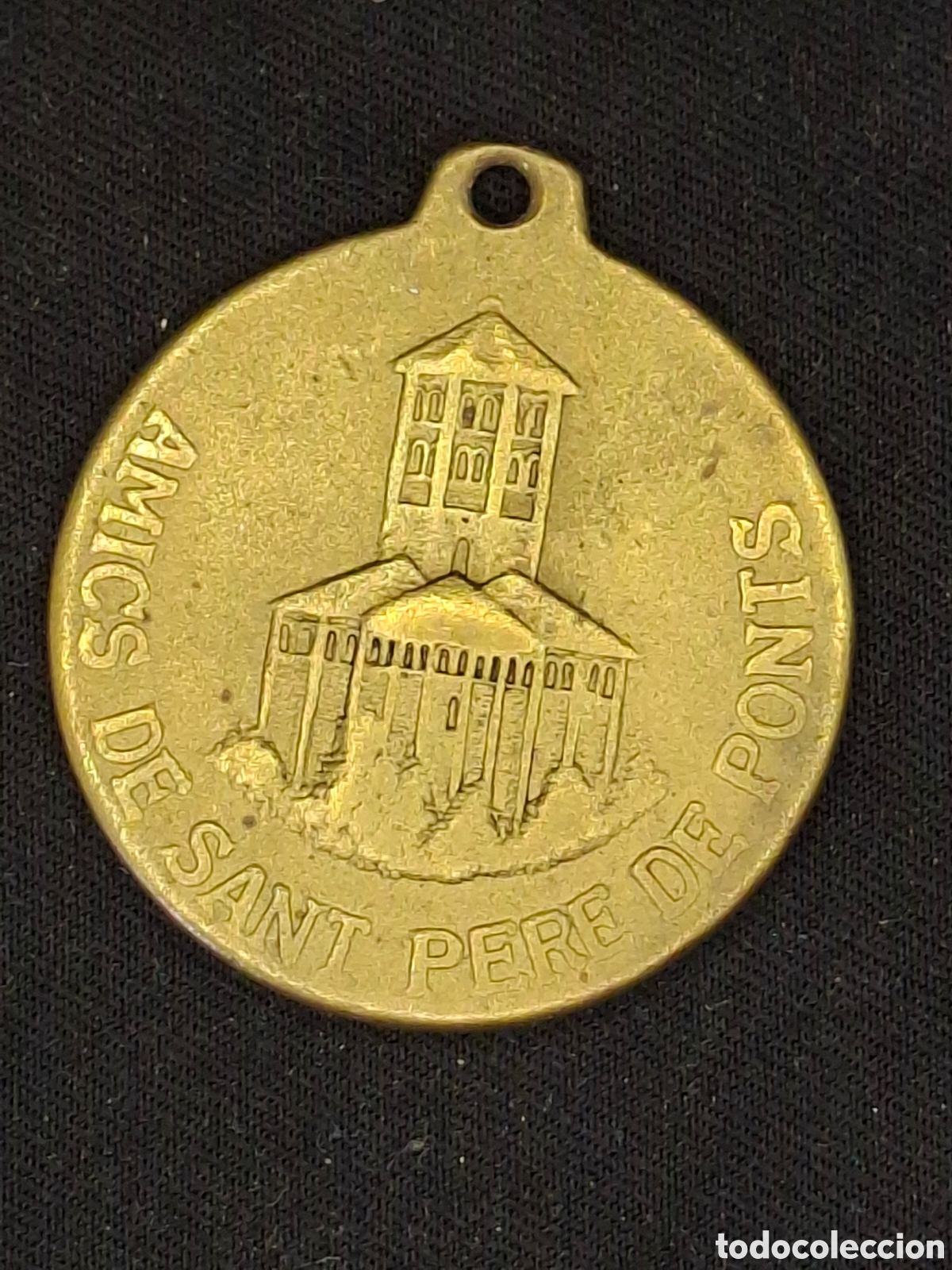 Medallas tem&aacute;ticas: Medalla de Col&middot;legiata de Sant Pere de Ponts (Lleida) . MTC6