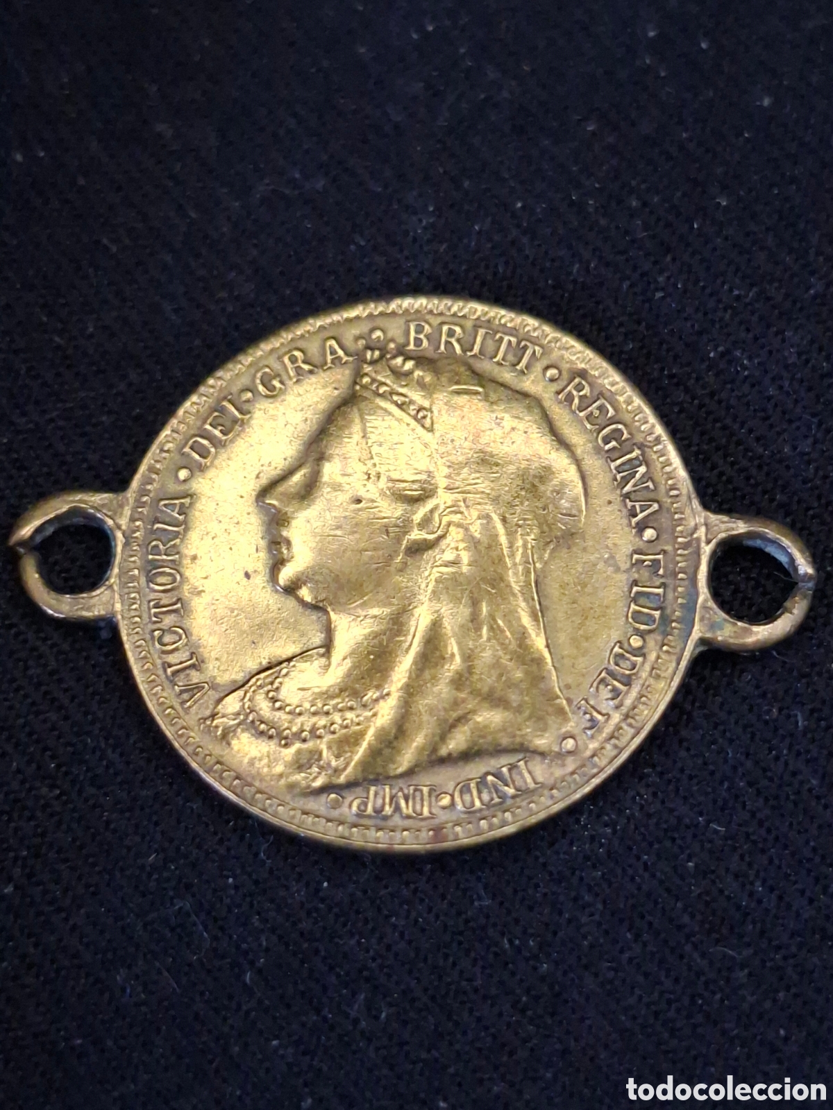 Medallas tem&aacute;ticas: Preciosa medalla de reina Victoria. MTC6