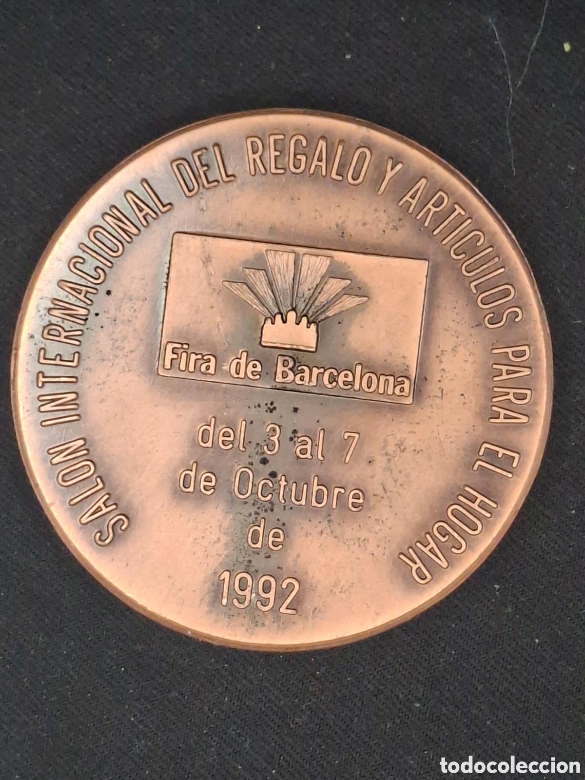 Medallas tem&aacute;ticas: Medalla de EXPOHOGAR. 1992. MTC6 - Foto 2