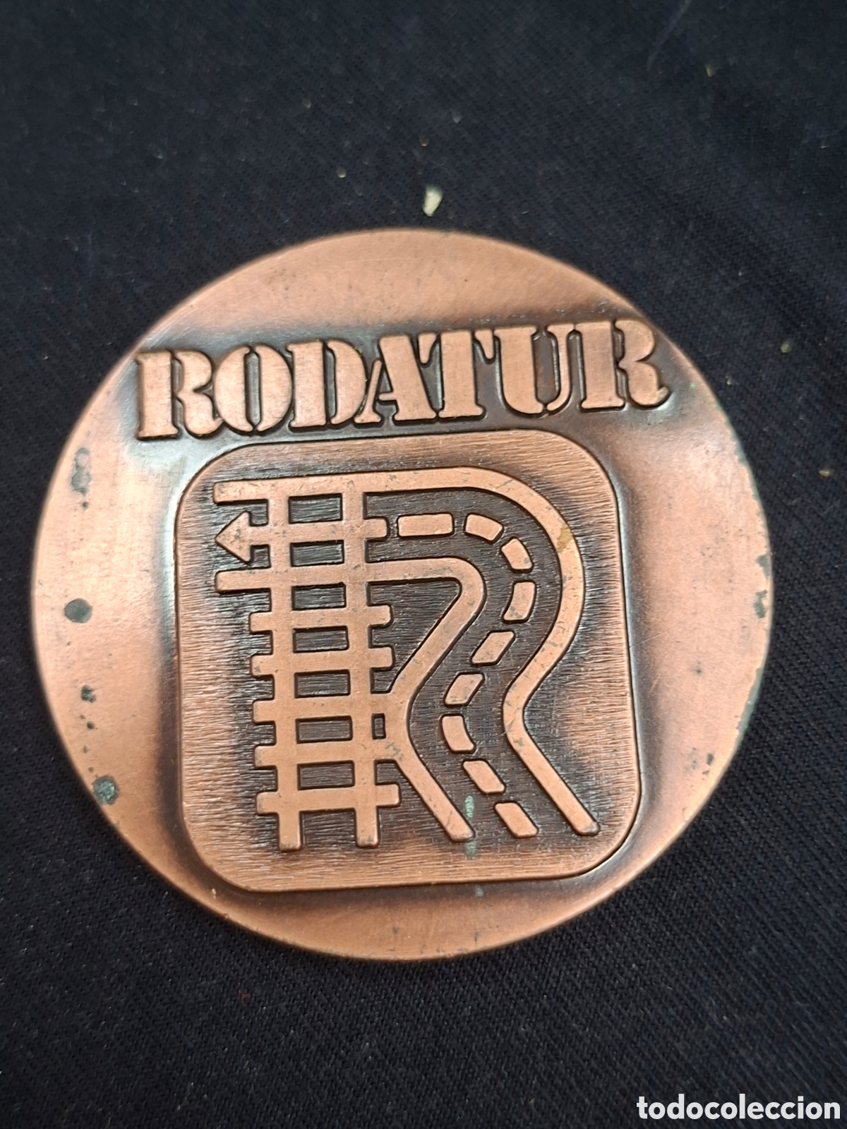 Medallas tem&aacute;ticas: Medallas de sal&oacute;n internacional Rodatour. Turismo de carretera y ferrocarril. MTC6