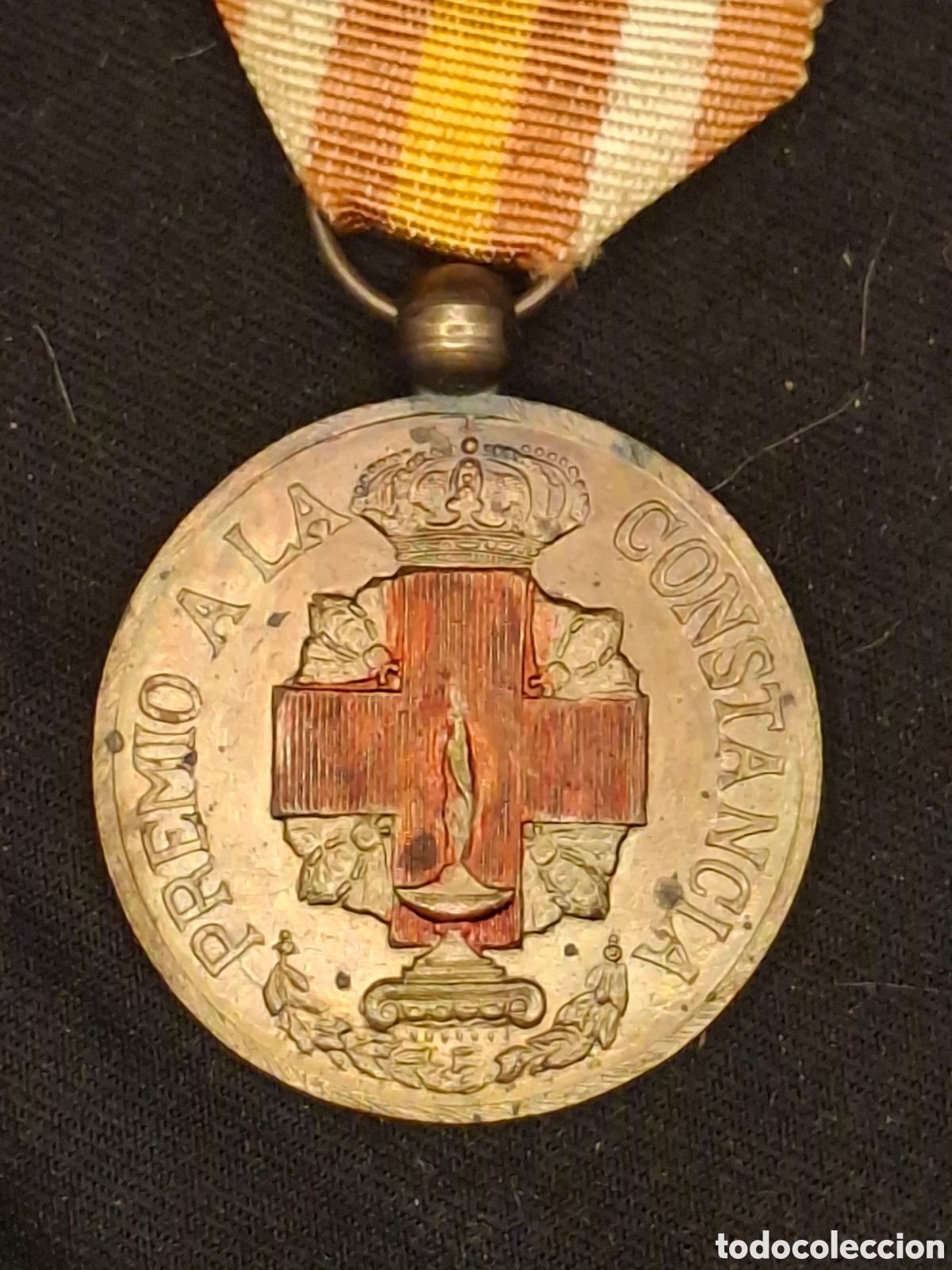 Medallas tem&aacute;ticas: Medalla al Premio a la Constancia de la Cruz Roja Espa&ntilde;ola, TIEMPOS DE ALFONSO XIII. MMTC2