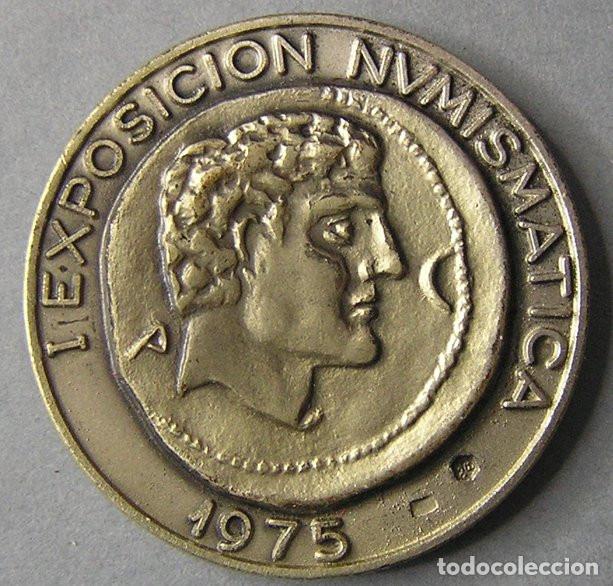Medallas tem&aacute;ticas: MEDALLA DE LA 1&ordf; EXPOSICION NUMISMATICA A.C.E.N.A. (1975) - FABRICADA POR CALICO (BARCELONA)