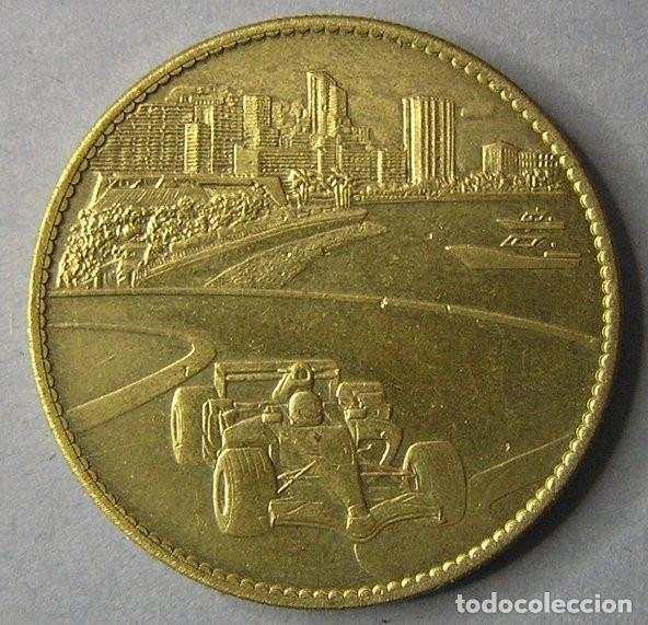Medallas tem&aacute;ticas: MEDALLA TURISTICA DE MONACO (2007)