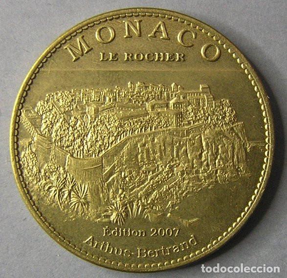 Medallas tem&aacute;ticas: MEDALLA TURISTICA DE MONACO (2007) - Foto 2