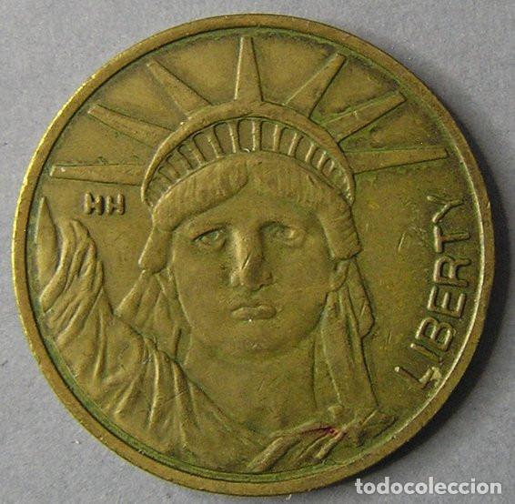 Medallas tem&aacute;ticas: USA - MEDALLA SOUVENIR LIBERTY