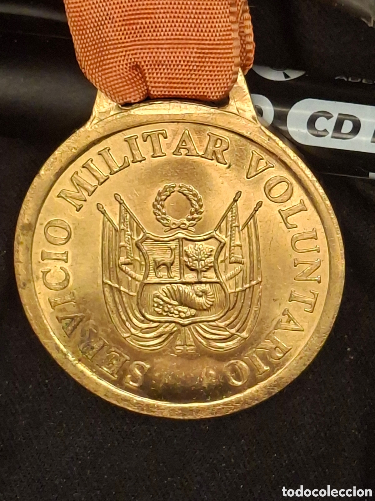 Medallas tem&aacute;ticas: medalla conmemorativa peruana. Servicio militar. MTC6