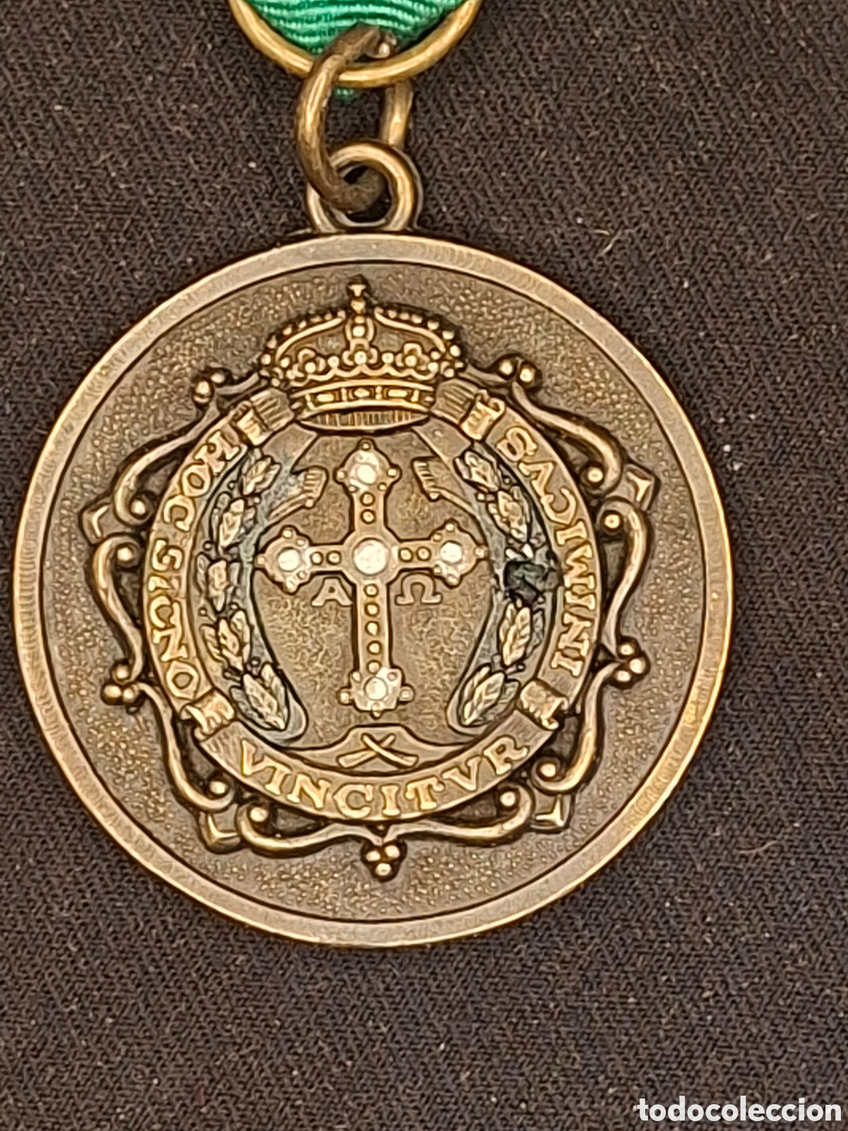 Medallas tem&aacute;ticas: Medalla de bronce dedicada al portaaviones Principe de Asturias . MTC6