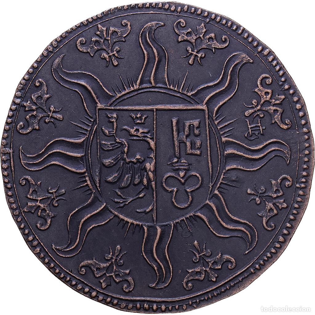 Medallas tem&aacute;ticas: [#1535064] Canton of Geneva, zeton, Str&oelig;hlin, numismate genevois, Cobre, EBC