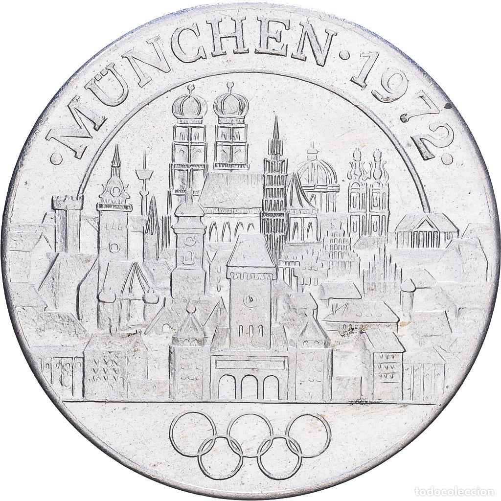 Medallas tem&aacute;ticas: [#1118216] Alemania, Token, XX&egrave;me Jeux Olympiques d'Et&eacute; de Munich, 1972, EBC+, Plata