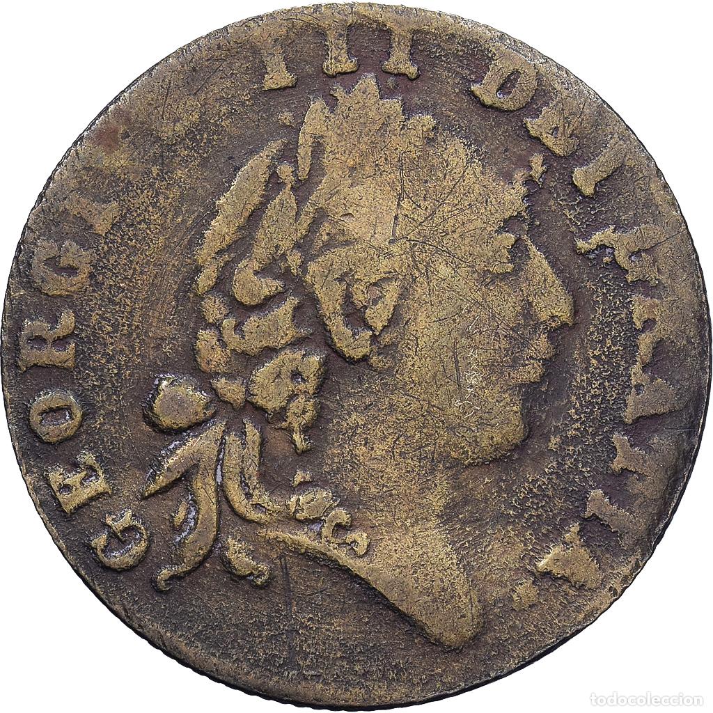 Medallas tem&aacute;ticas: [#1535151] Reino Unido, Game Token, George III, Spade Half Guinea, 1701, Lat&oacute;n, BC+