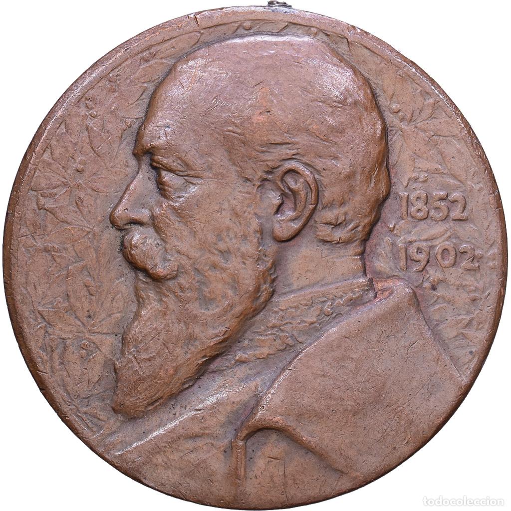 Medallas tem&aacute;ticas: [#1530779] Alemania, medalla, Friedrich von Baden, Bronce, BC+