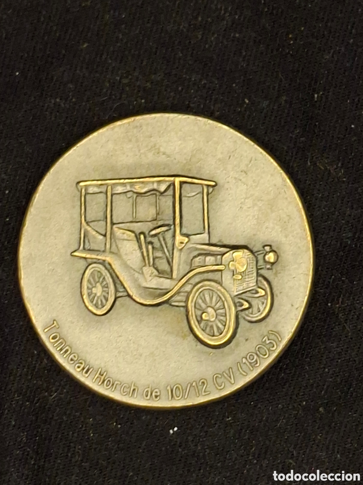 Medallas tem&aacute;ticas: medalla del XXXVII Rallye Cotxes &Egrave;poca Barcelona-Sitges patrocinado por Audi. MTC6