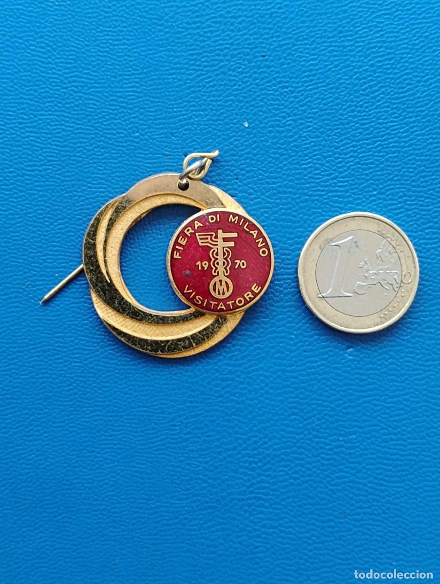 Medallas tem&aacute;ticas: MEDALLA DEL VISITANTE EN LA FERIA DE MILAN - 1970