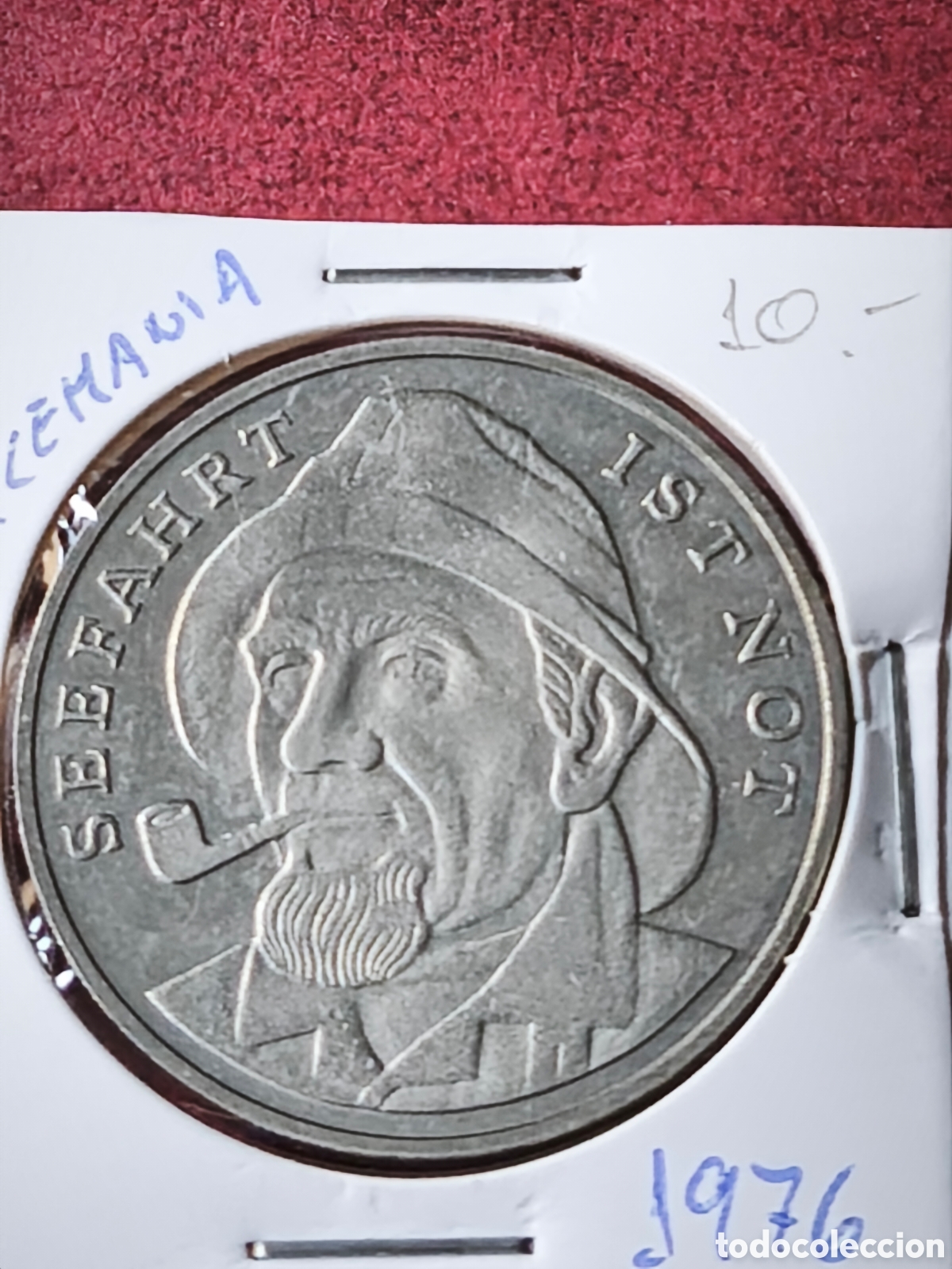 Medallas tem&aacute;ticas: Alemania. 1976. Medalla buque escuela Gorch Fock