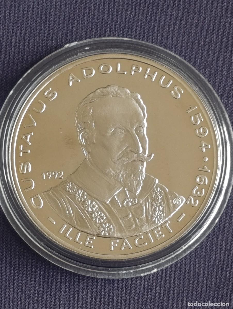Medallas tem&aacute;ticas: Medalla / Moneda de Fantas&iacute;a 5 ECU Suecia (1992) - Conmemorativa