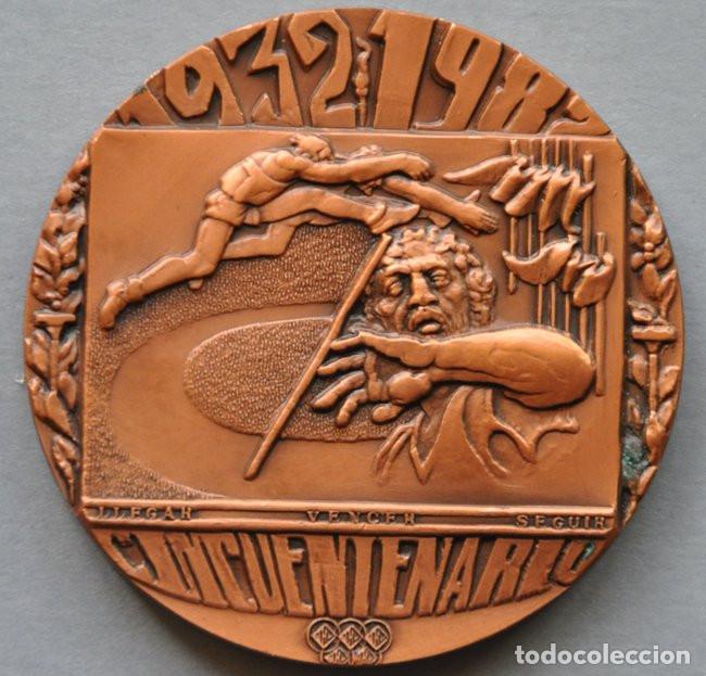 Medallas tem&aacute;ticas: MEDALLA DEL CINCUENTENARIO DE LA ASOCIACION ATLETICA AVILESINA (1932-1982)