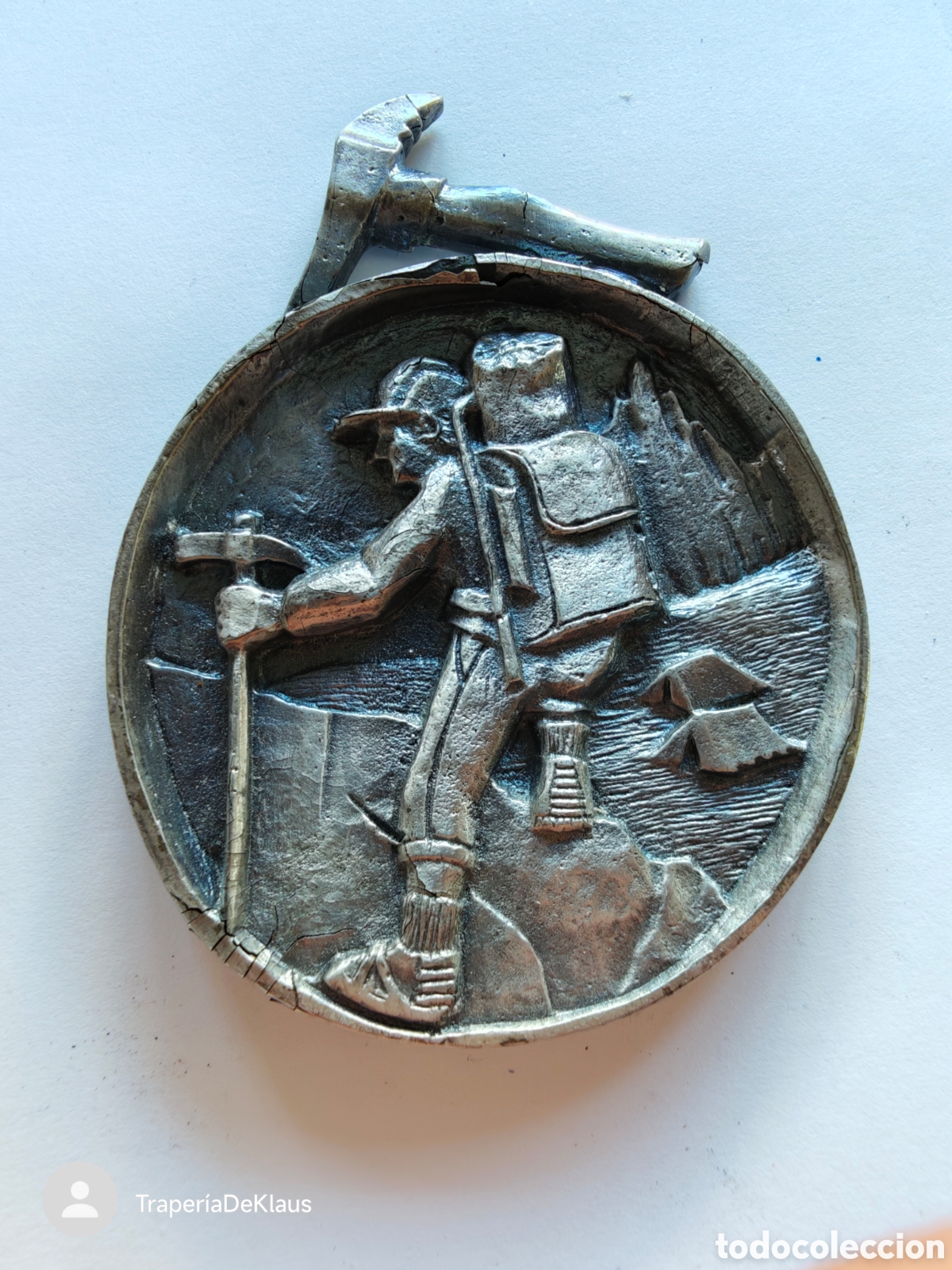 Medallas tem&aacute;ticas: medalla conmemorativa de senderismo - monta&ntilde;ismo - car106