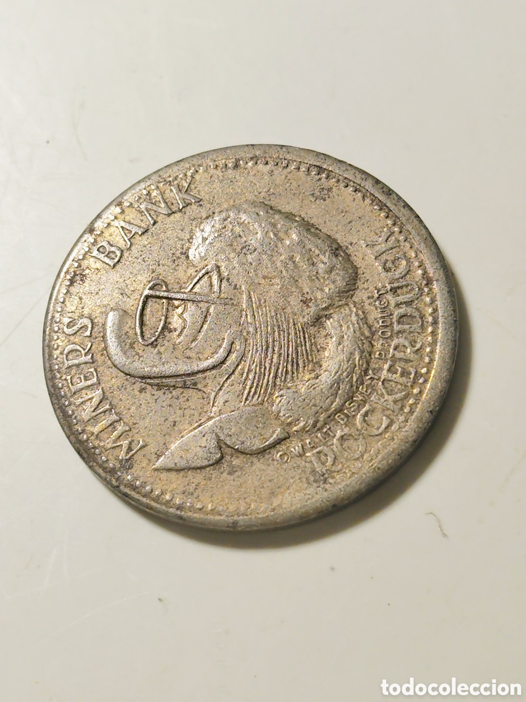Medallas tem&aacute;ticas: MINERS BANK ROCKERDUCK. WALT DISNEY PRODUCT