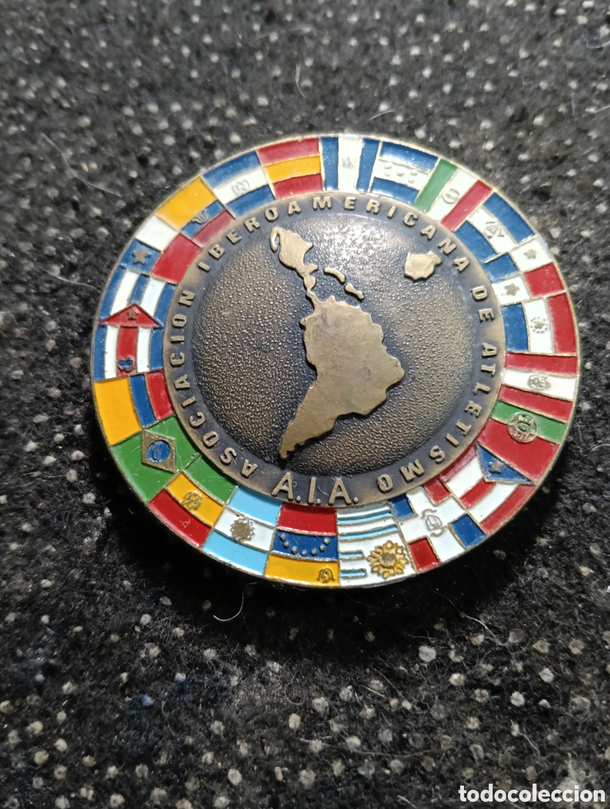 Medallas tem&aacute;ticas: Medalla Asociaci&oacute;n Iberoamericana de Atletismo. Barcelona Septiembre 1983.