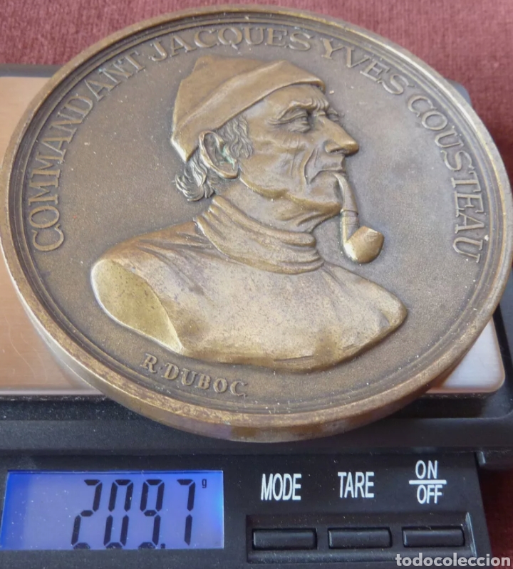 Medaller&iacute;a: Medaille commandant j.y cousteau R.duboc - Foto 3