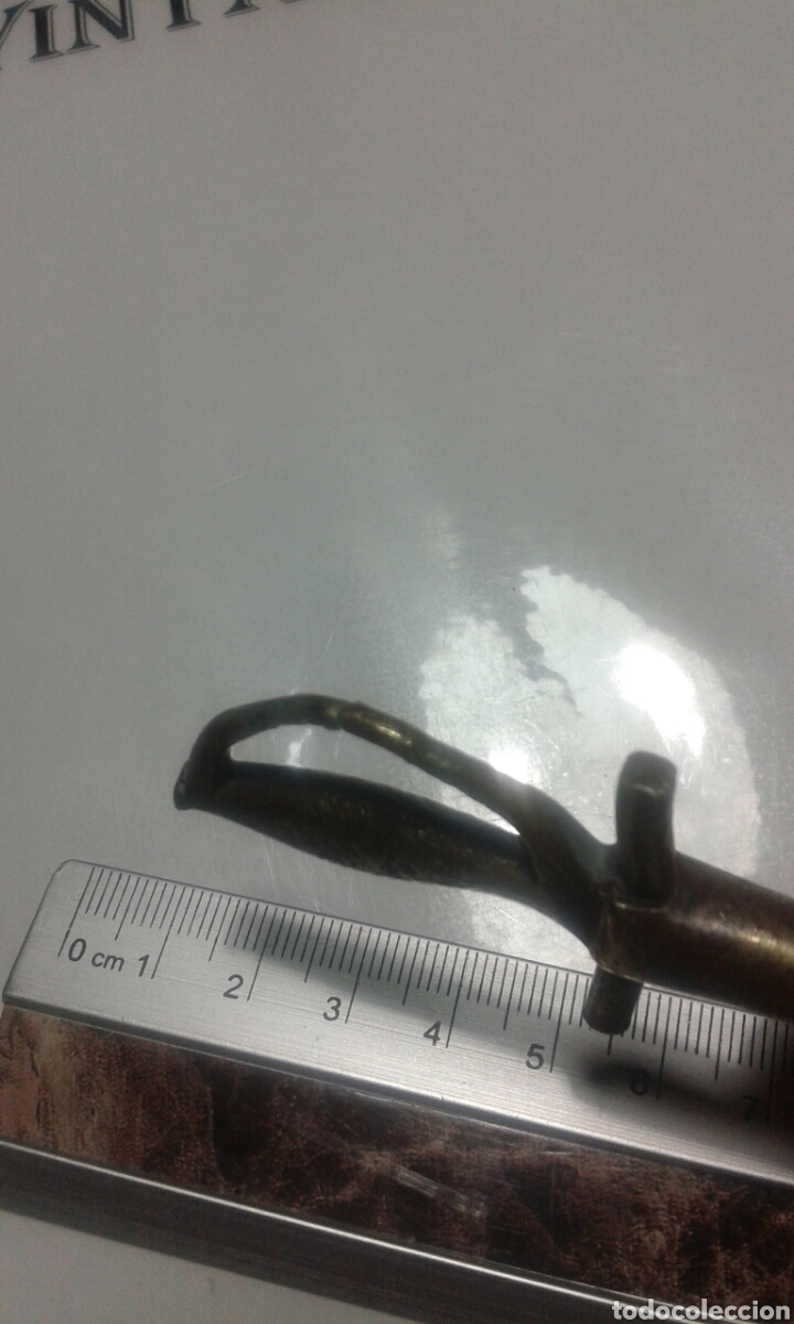 Militaria: Espada taurina en bronce. - Foto 3