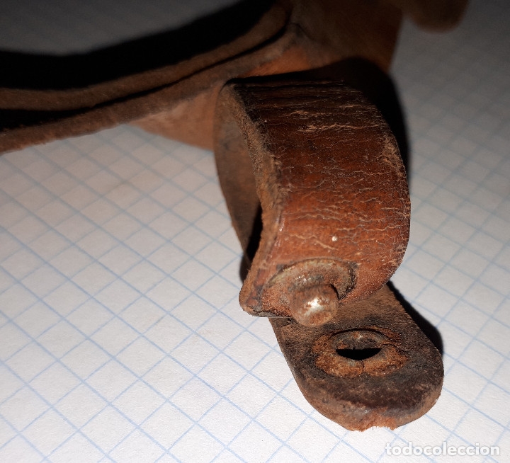 Militaria: Funda de cuero para machete - Foto 2