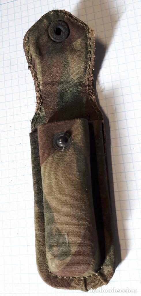 Militaria: Funda de navaja, 6 cm de longitud total - Foto 2