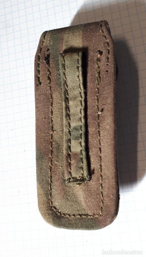 Militaria: Funda de navaja, 6 cm de longitud total - Foto 3