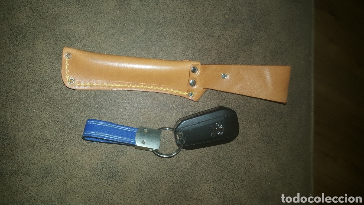 Militaria: FUNDA DE CUERO PARA CUCHILLO - Foto 2