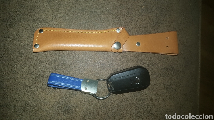 Militaria: FUNDA DE CUERO PARA CUCHILLO - Foto 1