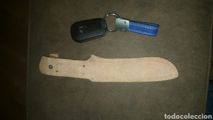 Militaria: FUNDA DE CUERO PARA CUCHILLO - Foto 2